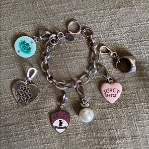 NIB Juicy Couture Class of 2008 Charm Bracelet